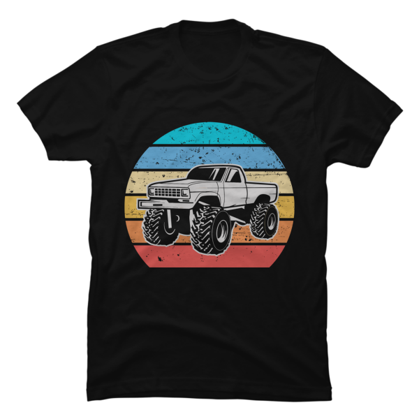 vintage bigfoot monster truck shirt